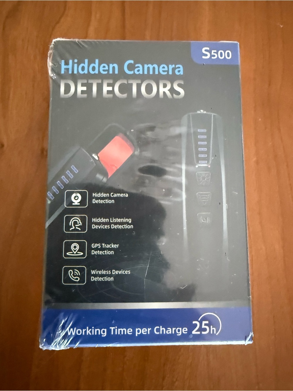 Hidden Camera Detector S500 - Black